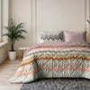 Lazy Dekbed Lizzy Beige/Roosa Peitto ja Tyynysetti 200x200
