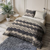 Lazy Dekbed Remon Taupe Pussilakanasetti 240x220