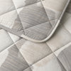 VUODEVAATTEET - Lazy peitto puuvilla ruudullinen Beige/harmaa