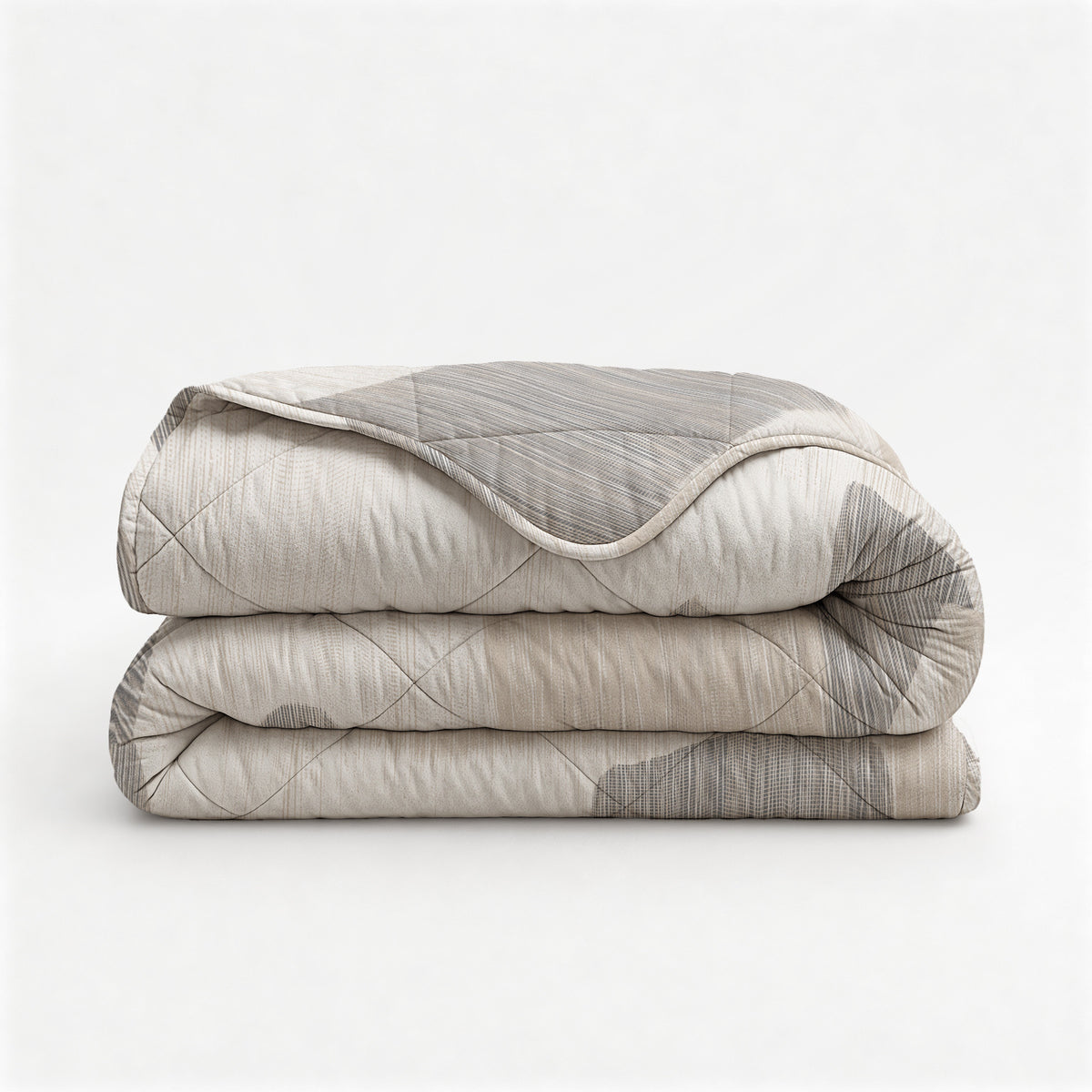 VUODEVAATTEET - Lazy peitto puuvilla ruudullinen Beige/harmaa