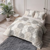 VUODEVAATTEET - Checkered 2-pack tyynyliina Beige/Harmaa