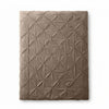 VUODEVAATTEET - Lazy Velvet Pintuck Taupe Lazy peitto
