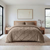 VUODEVAATTEET - Lazy Velvet Pintuck Taupe Lazy peitto