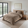 VUODEVAATTEET - Lazy Velvet Pintuck Taupe Lazy peitto