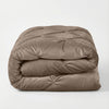 VUODEVAATTEET - Lazy Velvet Pintuck Taupe Lazy peitto