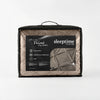 VUODEVAATTEET - Lazy Velvet Pintuck Taupe Lazy peitto