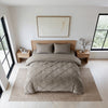 VUODEVAATTEET - Lazy Velvet Pintuck Hiekka Lazy peitto