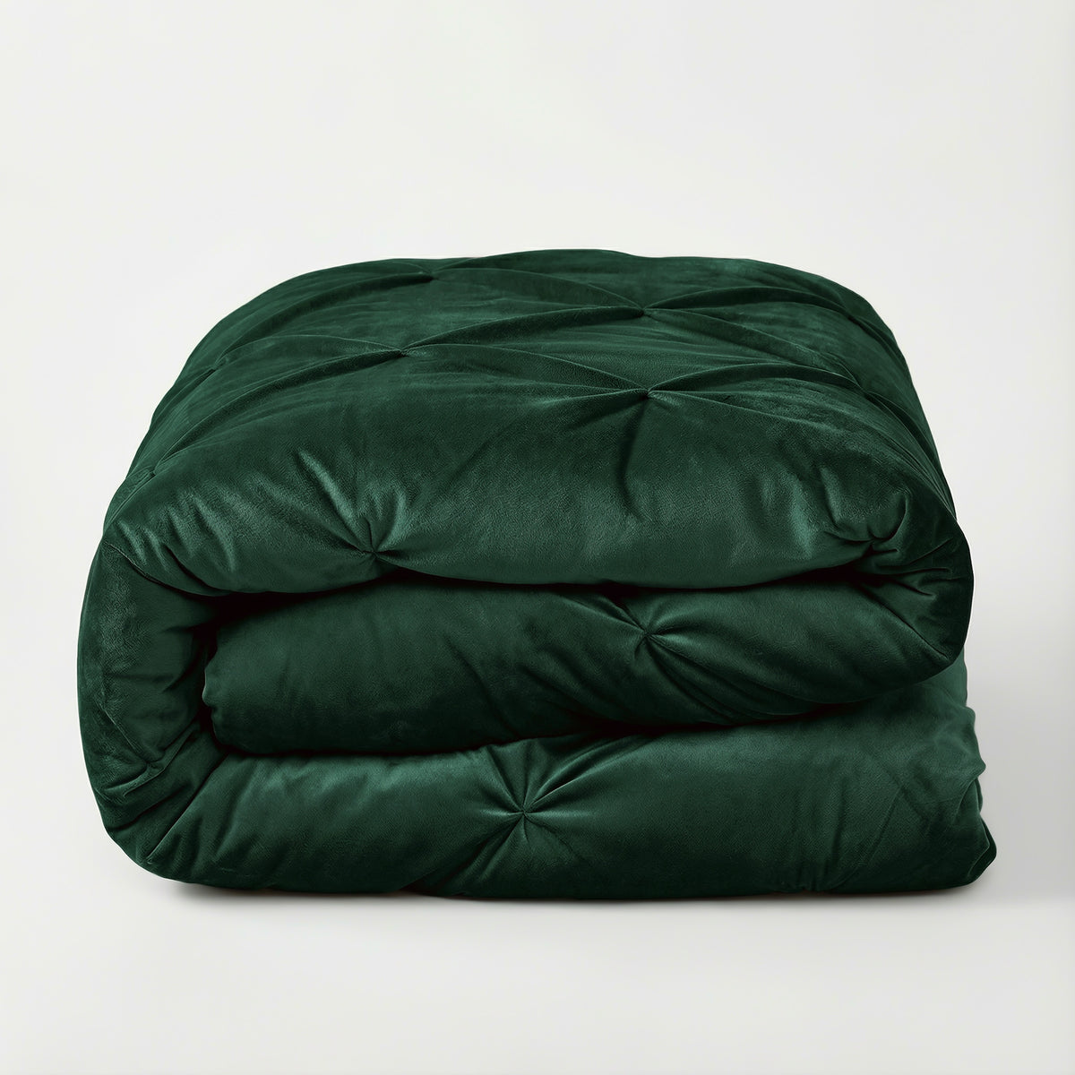 VUODEVAATTEET - Lazy Velvet Pintuck vihreä Lazy peitto