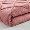 VUODEVAATTEET - Lazy Velvet Pintuck Roosa Lazy peitto