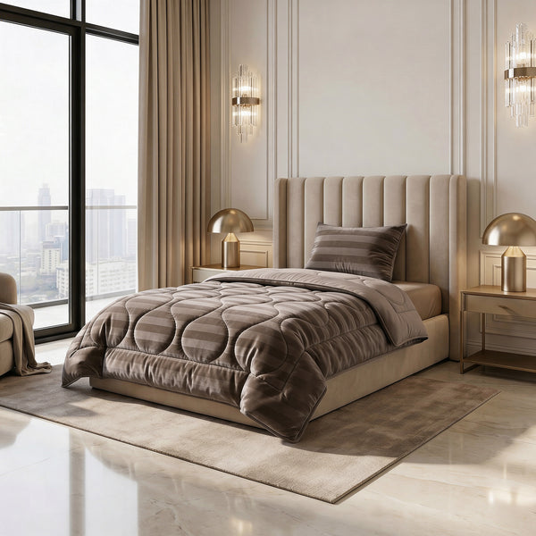 VUODEVAATTEET - Lazy peitto Hotel Velvet Taupe