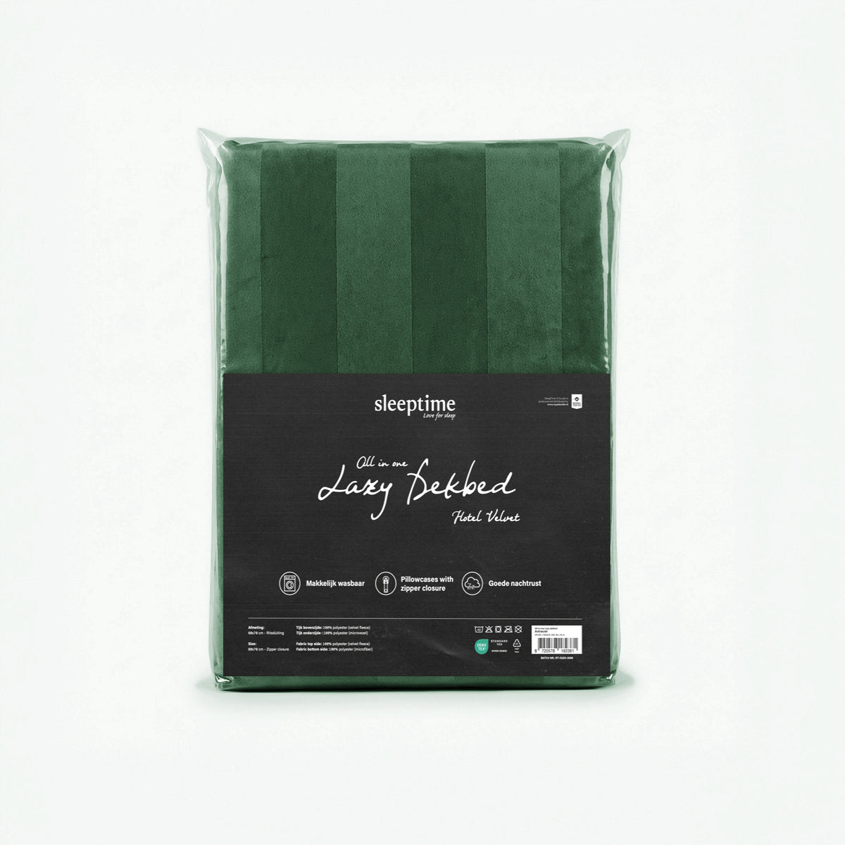 VUODEVAATTEET - Hotel Velvet 2-pack tyynyliinat tummanvihreä