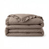 VUODEVAATTEET - Lazy peitto Ruffles Taupe