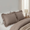 VUODEVAATTEET - Lazy Ruffles Tyynyliina 2-pack Taupe