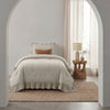VUODEVAATTEET - Lazy peitto Ruffles Taupe/Harmaa