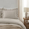 VUODEVAATTEET - Lazy peitto Ruffles Taupe/Harmaa