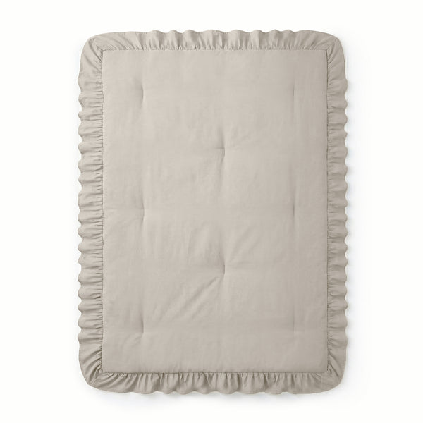 VUODEVAATTEET - Lazy peitto Ruffles Taupe/Harmaa