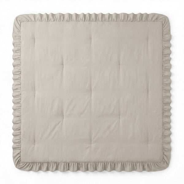 VUODEVAATTEET - Lazy peitto Ruffles Taupe/Harmaa
