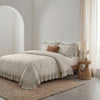 VUODEVAATTEET - Lazy peitto Ruffles Taupe/Harmaa
