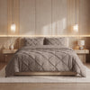 VUODEVAATTEET - Lazy peitto Pintuck Taupe