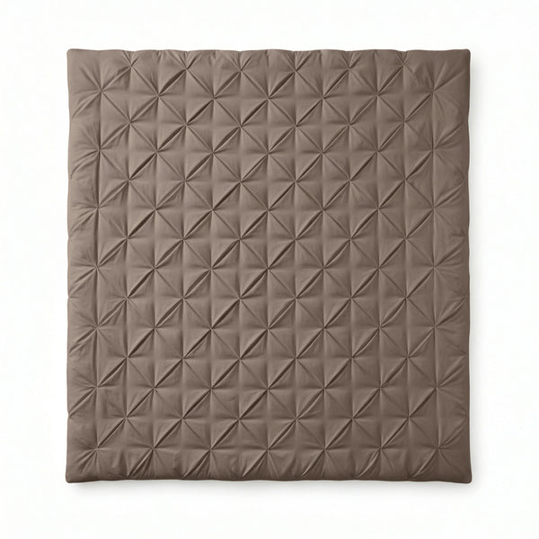 VUODEVAATTEET - Lazy peitto Pintuck Taupe