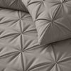 VUODEVAATTEET - Lazy peitto Pintuck Taupe/Harmaa