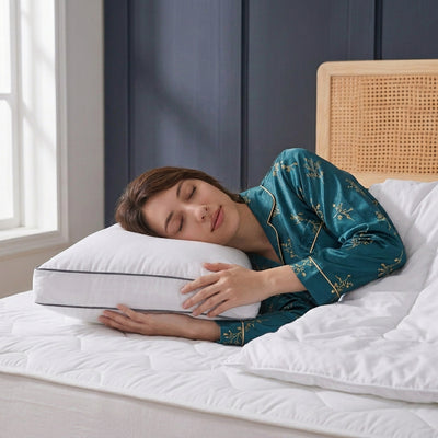 VUODEVAATTEET - 2Pack Tyyny Box Cotton x 10