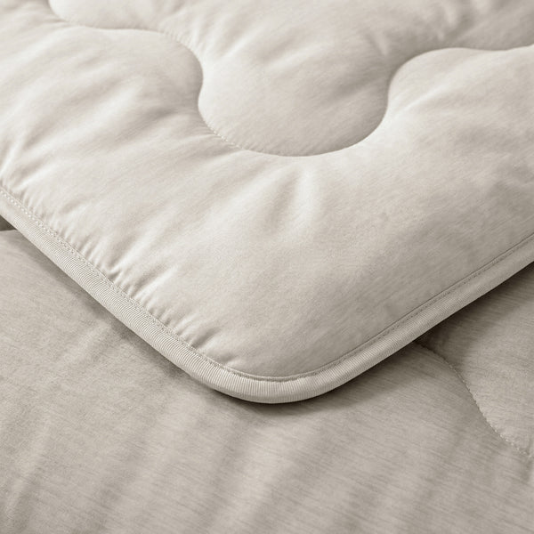VUODEVAATTEET - Viilentävä Blue Cell Lazy peitto Tyynyliinoilla Taupe