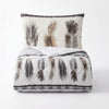 VUODEVAATTEET - Lazy peitto Feathers 3 hiekka Tyynyliinoilla
