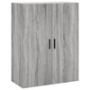 Dafina Wandschränke grau 69,5x34x90cm (2 Stück Sonoma)