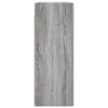 Dafina Wandschränke grau 69,5x34x90cm (2 Stück Sonoma)