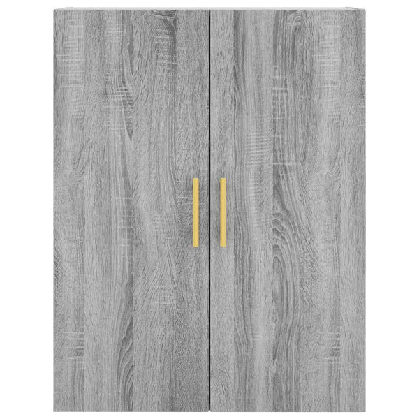69,5x34x180cm Schrank Ashely, grau (Holz)