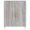 69,5x34x180cm Schrank Ashely, grau (Holz)