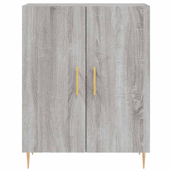 69,5x34x180cm Schrank Ashely, grau (Holz)