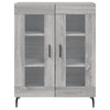 Schrank Timis, Grau, 69,5x180x34cm (Holzkonstruktion)