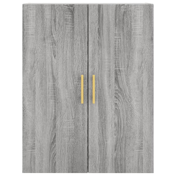 69,5x34x180cm grauer Schrank (Holz) Ashely