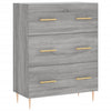 69,5x34x180cm grauer Schrank (Holz) Ashely