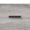 Grauer Timis-Schrank 180x34x69,5cm (Holz)