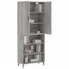 Timis grauer Schrank 69,5x34x180cm (aus Holz)