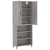 Timis grauer Schrank 69,5x34x180cm (aus Holz)