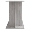 Grauer Aquarienunterschrank Millie 100x40x60cm (Holz)