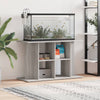 Grauer Aquarienunterschrank Millie 100x40x60cm (Holz)