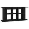 Schwarzer Aquarienunterschrank Millie 120x40x60cm (Holz)