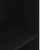 Schwarzer Aquarienunterschrank Millie 120x40x60cm (Holz)
