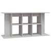 Grauer Aquarienschrank Millie 120x40x60cm (Holz)