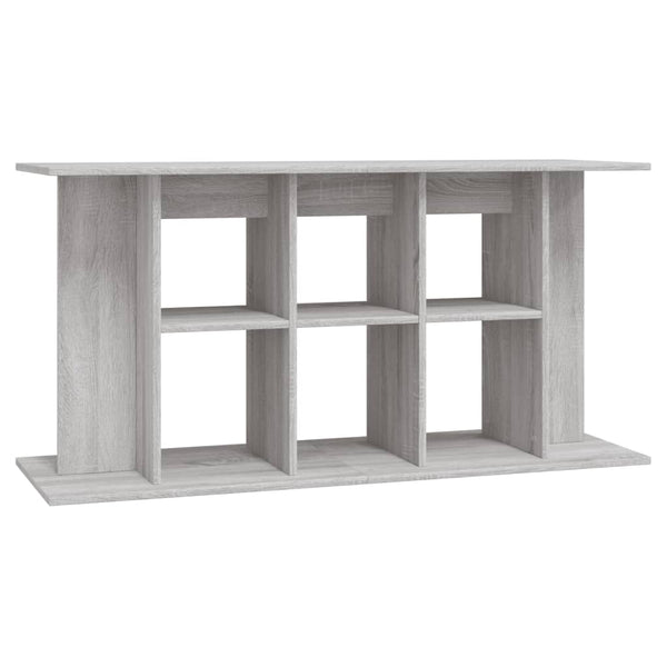 Grauer Aquarienschrank Millie 120x40x60cm (Holz)