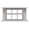 Grauer Aquarienschrank Millie 120x40x60cm (Holz)