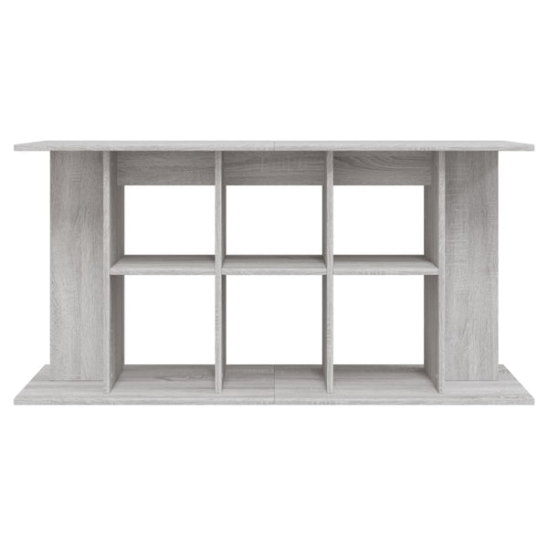 Grauer Aquarienschrank Millie 120x40x60cm (Holz)