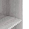 Grauer Aquarienschrank Millie 120x40x60cm (Holz)