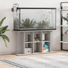 Grauer Aquarienschrank Millie 120x40x60cm (Holz)
