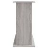 Grauer Aquarienschrank Omurbec 81x36x73cm (Holz)